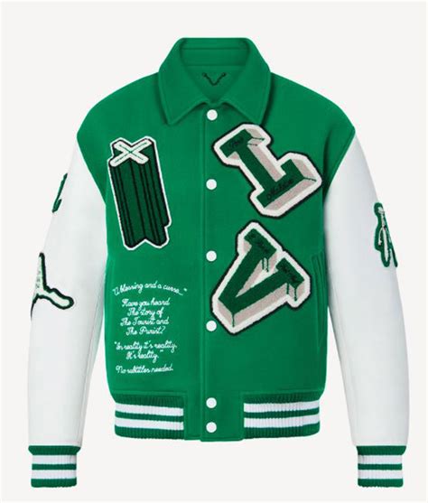 louis vuitton varsity jacket|Louis Vuitton varsity jacket men.